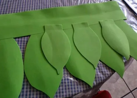 Trajes de arbol con fomi - Imagui