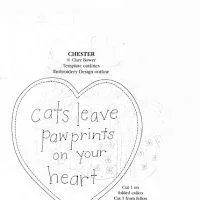 Patrones gato chester