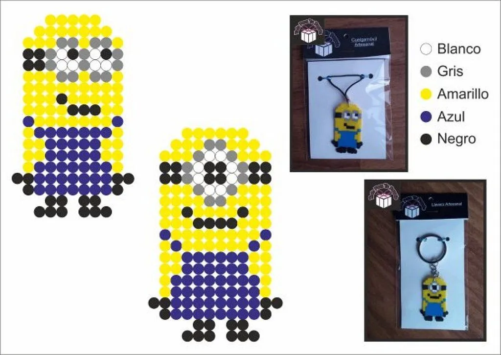 patrones hama beads | Aprender manualidades es facilisimo.