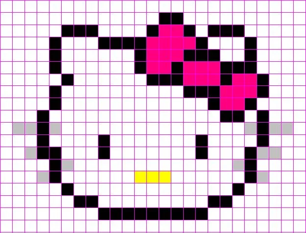 DeviantArt: More Like Hello Kitty Cross Stitch Pattern by ...