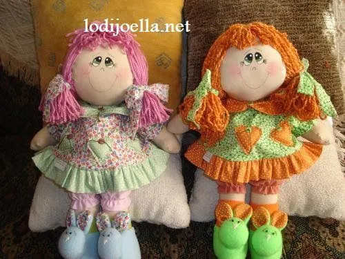 Moldes muñecas peponas - Imagui