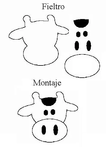 Patrones. Patrones de fieltro gratis. Broches de fieltro. Patrones ...