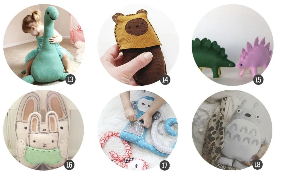 ▷ Patrones de peluches fáciles y gratuitos - Cosas Molonas