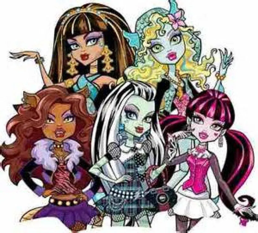 patrones punto de cruz monster high | Aprender manualidades es ...