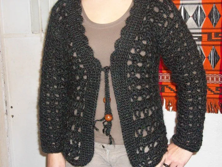 Beti Crochet !!: saco negro