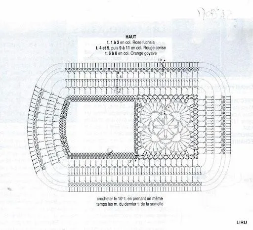 Imagenes graficos zapatitos bebé crochet - Imagui