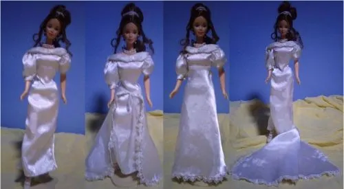 Patrones para vestidos de barbie - Imagui