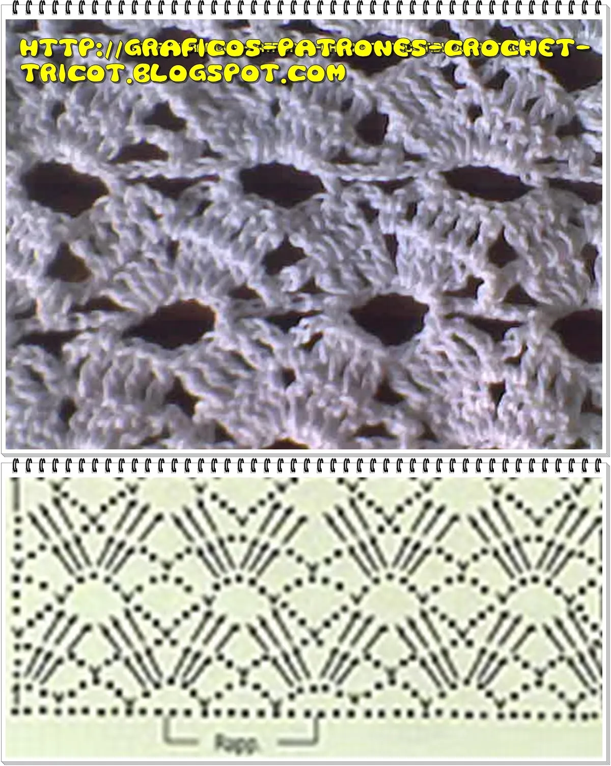 PATRONES=CROCHET =TRICOT = DOS AGUJAS: MIS TEJIDOS= GRAFICOS CROCHET ...