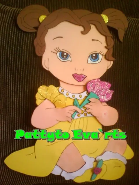 Pattyto Eva`rts: Princesa bella niña en foami