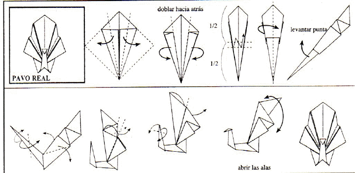 Manualidades origami paso a paso - Imagui