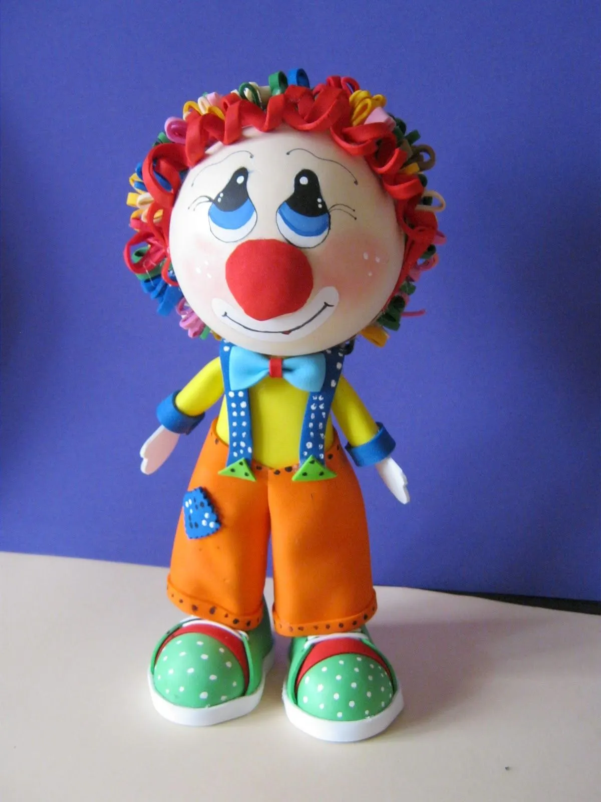 Payaso | animalitos de fieltro | Pinterest