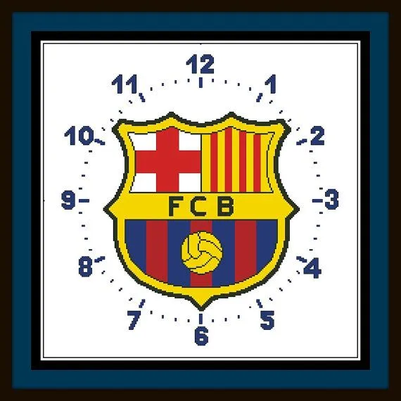 PDF Gráfico Punto de Cruz Reloj Barcelona Cross Stitch - Etsy España |  Relojes punto de cruz, Graficos punto de cruz, Gráfico de punto de cruz