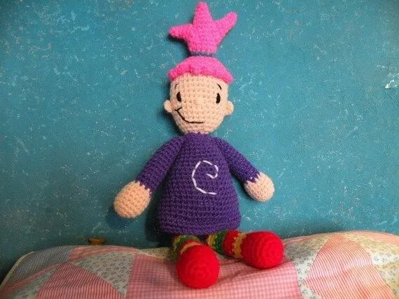 PDF patrón de crochet Pinky Dinky Doo por siemprejosefina en Etsy