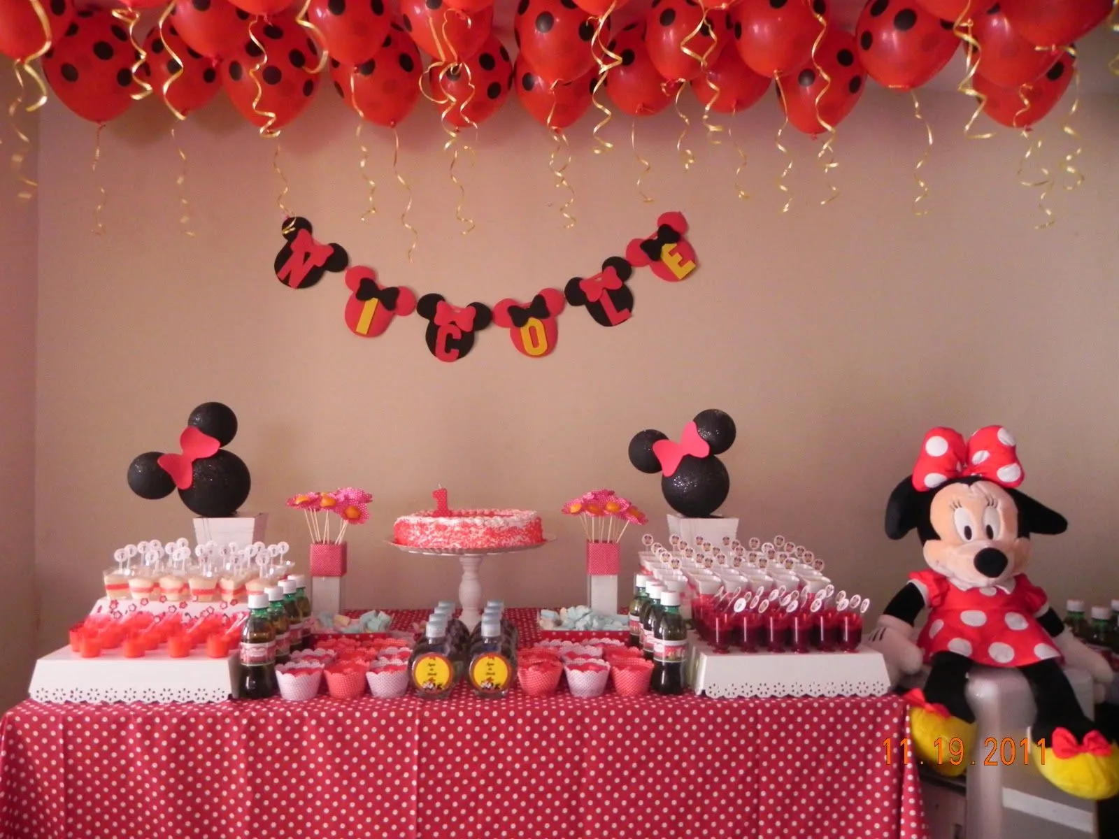 PEAR Mimos e Festas: Minnie para Nicole