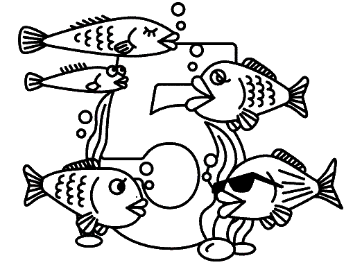 Peces de Agua Dulce Para Colorear images