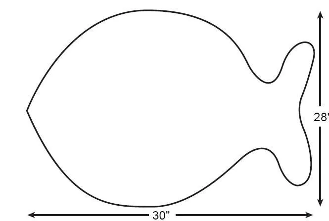 Moldes para hacer peces de goma eva - Imagui