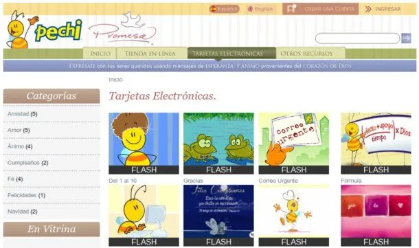 Pechi: tarjetas virtuales cristianas - Blog ParaLideres.