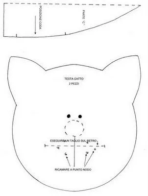 Un pedacito de mi~: Gatos en Fieltro