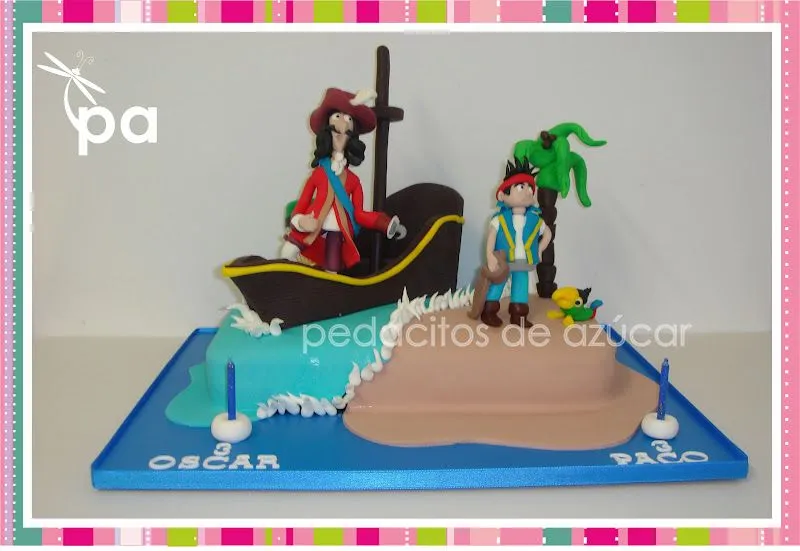 Pedacitos de Azúcar: TARTA JAKE Y LOS PIRATAS DE NUNCA JAMAS