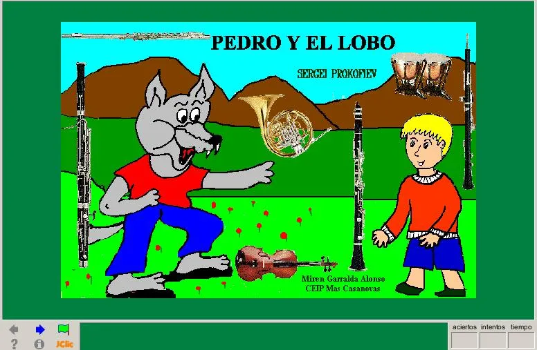 Pedro y el lobo | Recurso educativo 39603 - Tiching