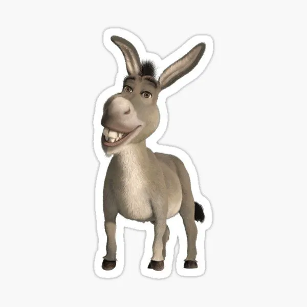 Pegatina for Sale con la obra «Burro de la película Shrek» de SparkyDesign  | Redbubble