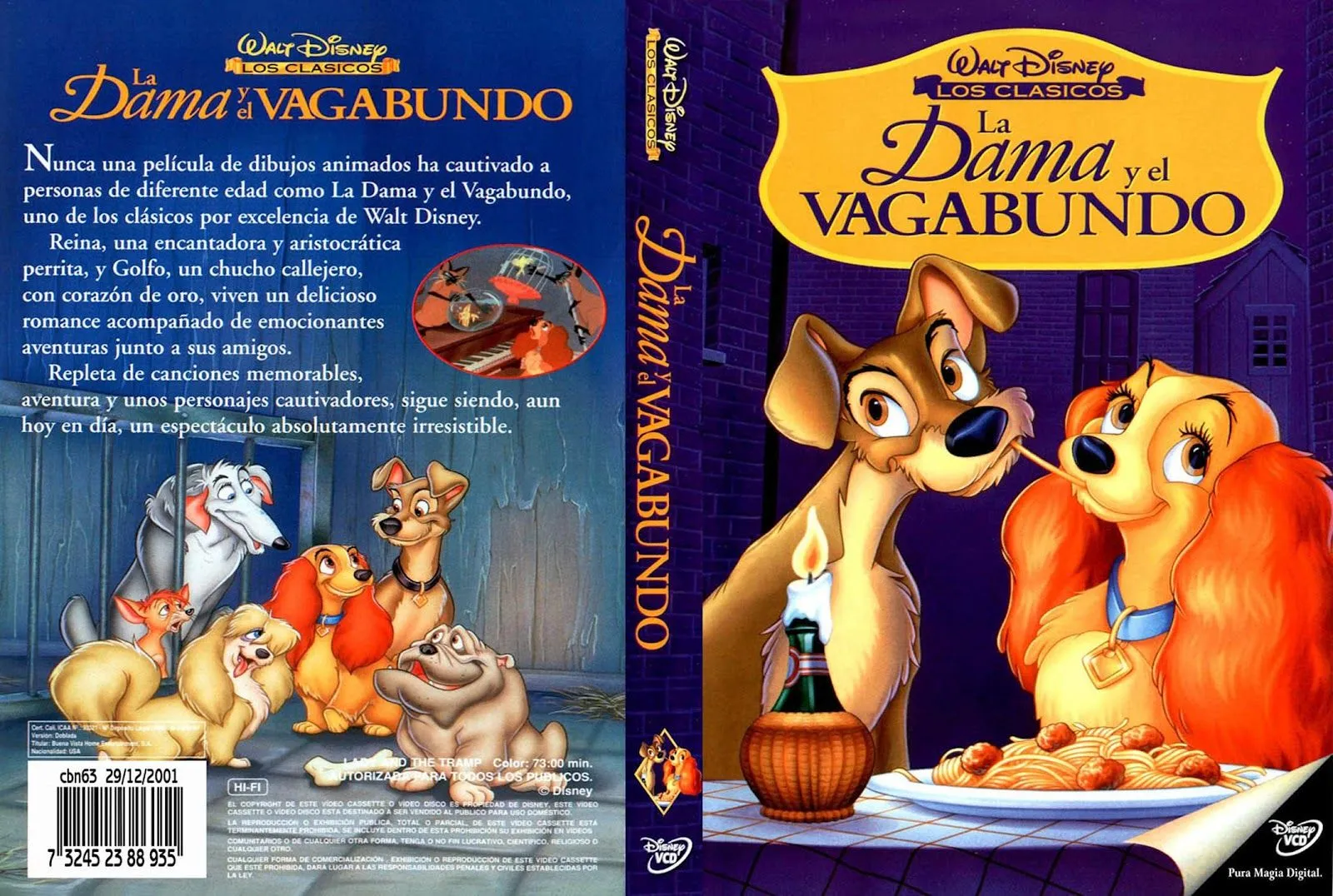 PELICULA] La Dama y el Vagabundo - Taringa!