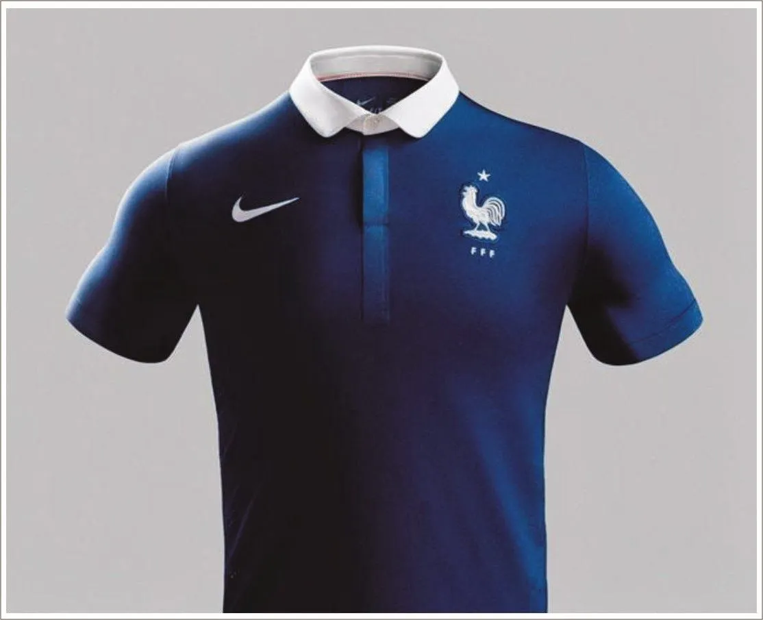 LA PELOTA NO DOBLA: Nueva camiseta Francia 2014.