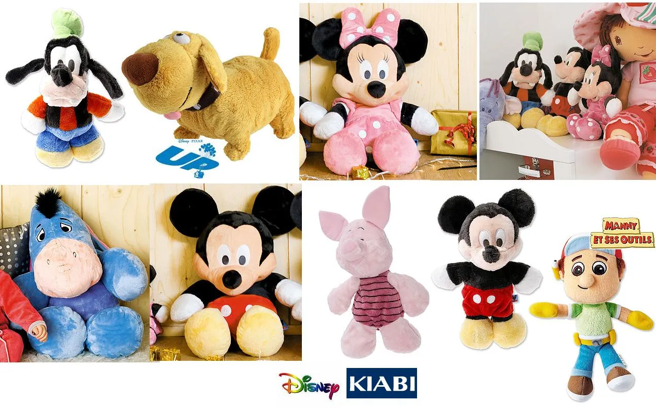  ... de peluches DISNEY a precios que no superan los 20 EUROS