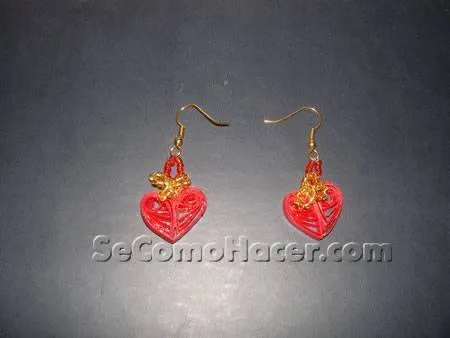 Cómo hacer pendientes de corazón :: Aretes de corazones para San ...