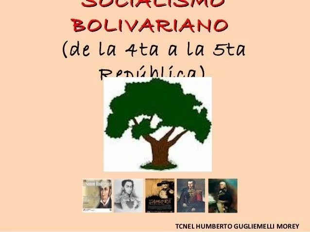 Pensamiento Bolivariano. Las 5 Raíces