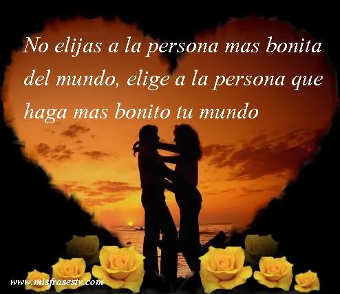 Pensamientos de Amor con frases bellas para compartir en facebook ...