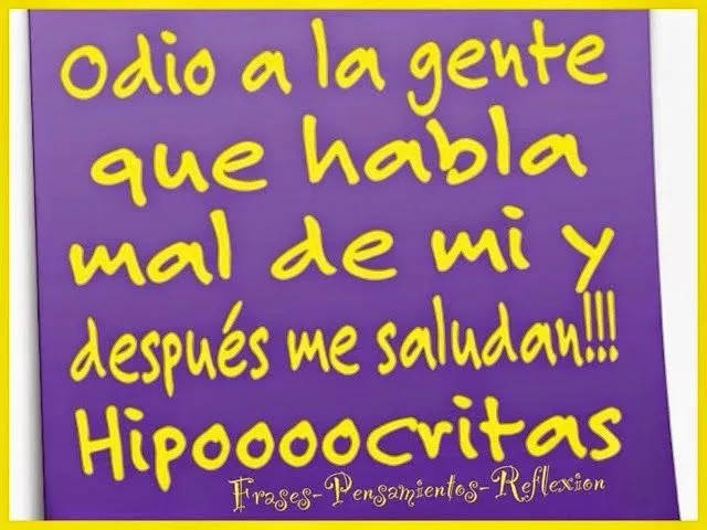 Pensamientos y cosas del corazón: Hay tanta gente falsa, que ni ...