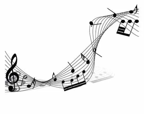 NOTAS MUSICALES VECTOR - Imagui