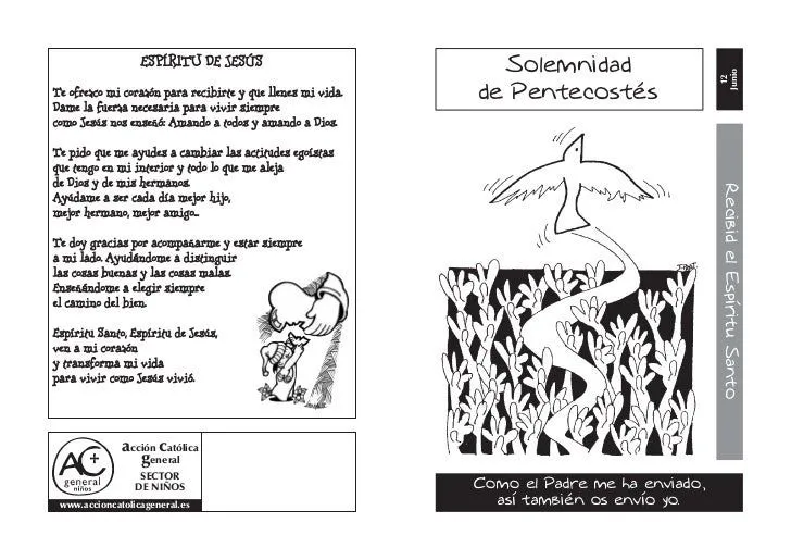 Pentecostés: Reflexión para niños