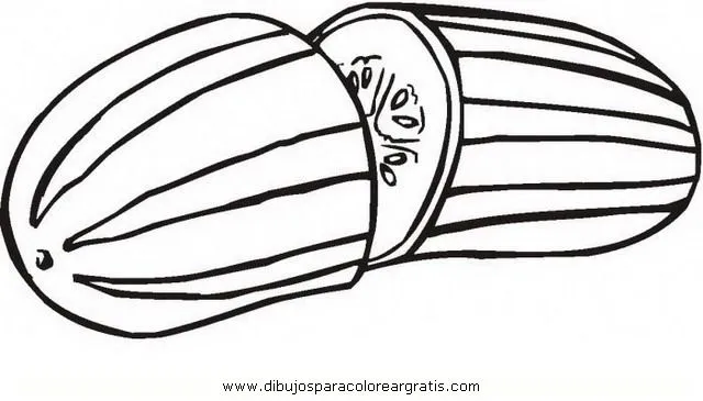 pepino para colorear Colouring Pages