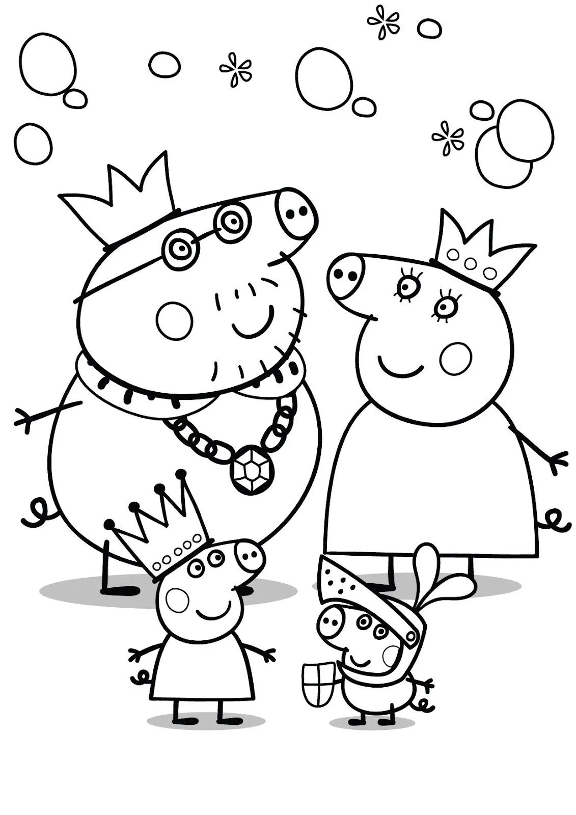 Peppa Pig para colorear