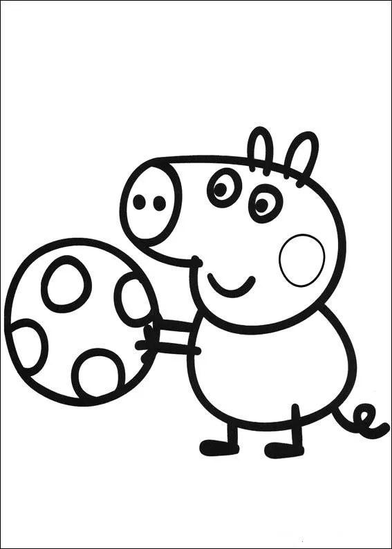 Peppa Pig - Dibujos para imprimir y colorear