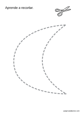 La pequeña Psicopedagóga: Aprender a recortar