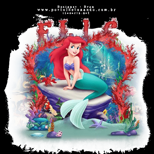 Pequena Sereia Ariel by Diego-Dran on deviantART