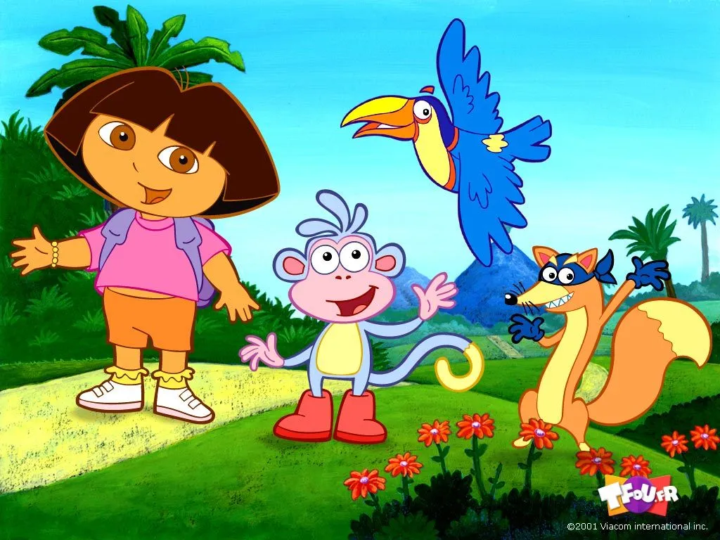 mis pequeñas manualidades: abecedario de dora