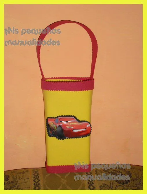 mis pequeñas manualidades: dulceros de cars