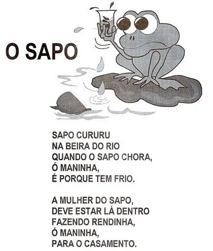 Pequenas poesias com desenhos para colorir | Atividades para colorir