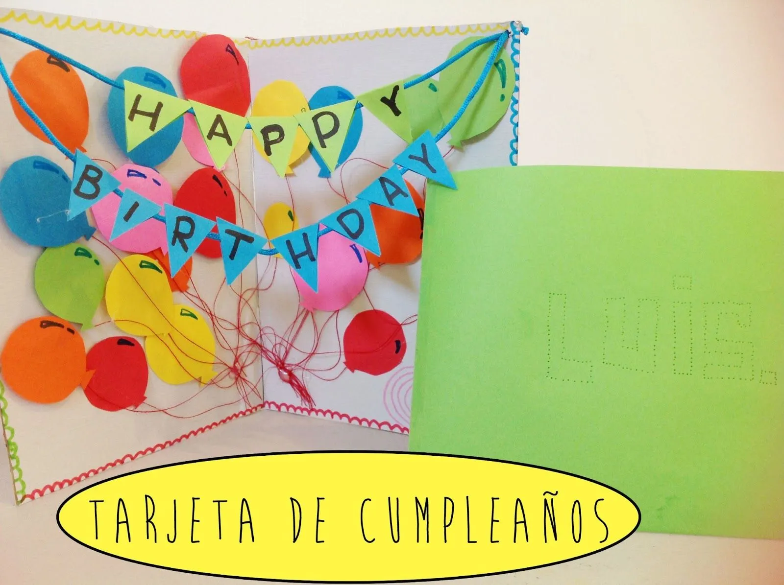 Mi pequeño mundo rosa ♥: Tarjeta de cumpleaños