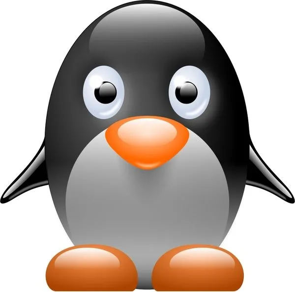 Pequeño pingüino Vector de imágenes prediseñadas - vectores gratis ...