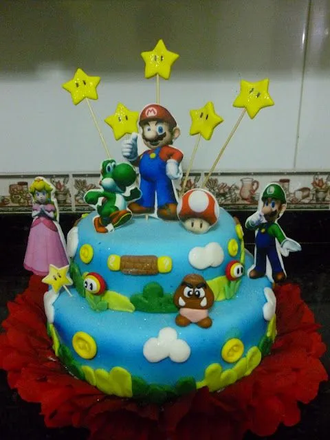 Modelos de tortas de mariobros - Imagui