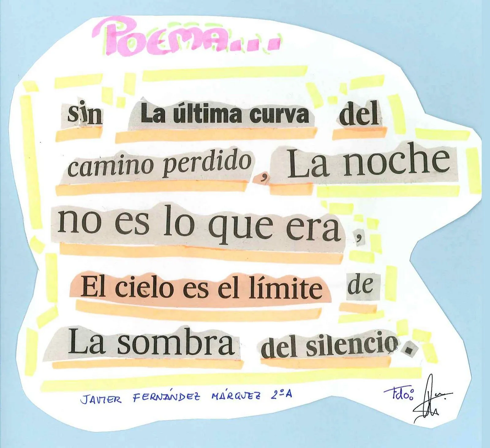 Pequeños Poetas: Poemas con periódicos