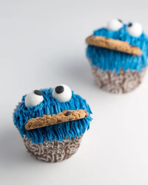 Pequerecetas: Cupcakes del Monstruo come Galletas