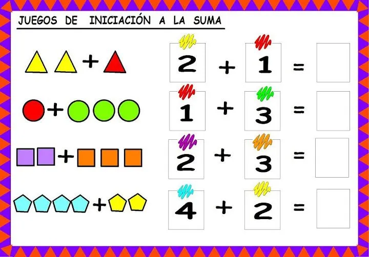 PEQUES: JUEGOS DE INICIACIÓN A LA SUMA