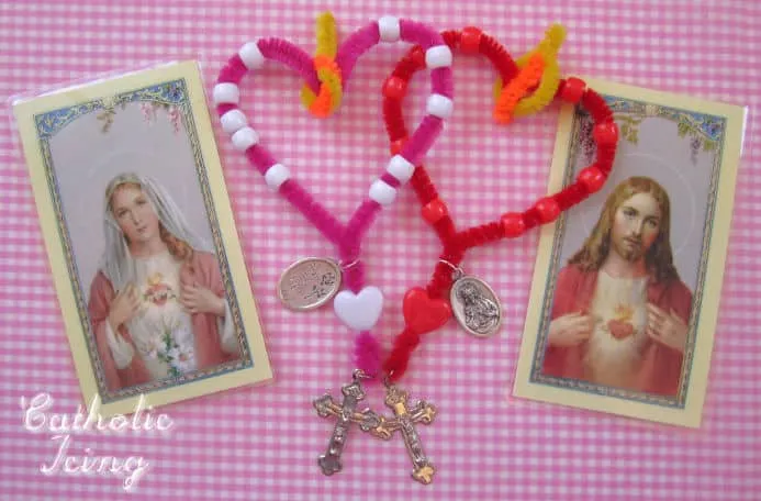 Manualidades cristianas para niños de San Valentín - Imagui