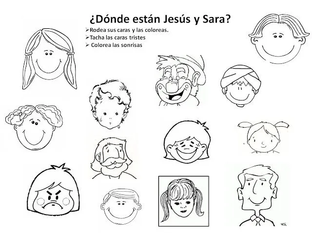 PEQUES Y PECAS...: FICHAS DE RELIGIÓN.